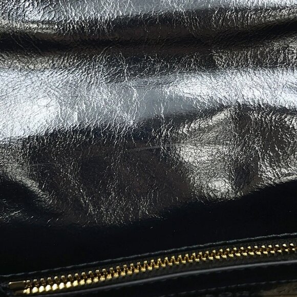 PRADA Shoulder Bag Size Medium Leather Black 1BD376 - Picture 9 of 13